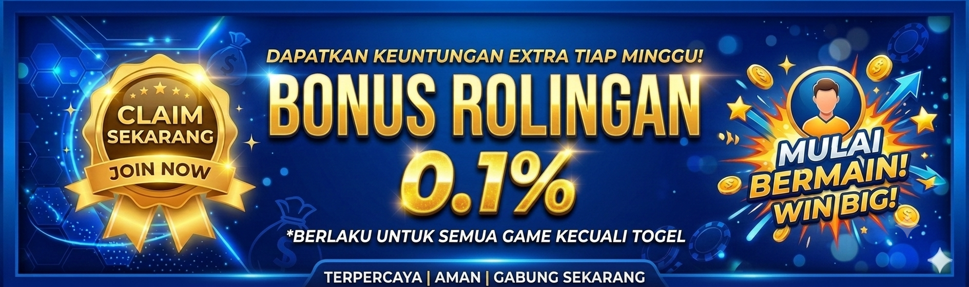 BONUS ROLLINGAN 0.1%