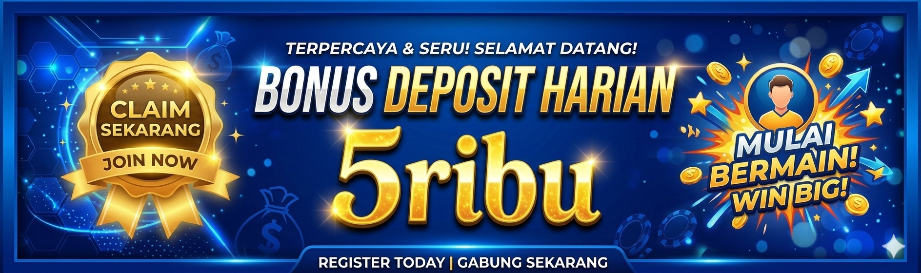 BONUS DEPOSIT HARIAN 5RIBU